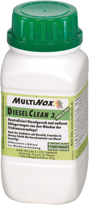 MultiMan MultiNox DieselClean 250 Trinkwasserreiniger 500 g für 2 x 250 Liter
