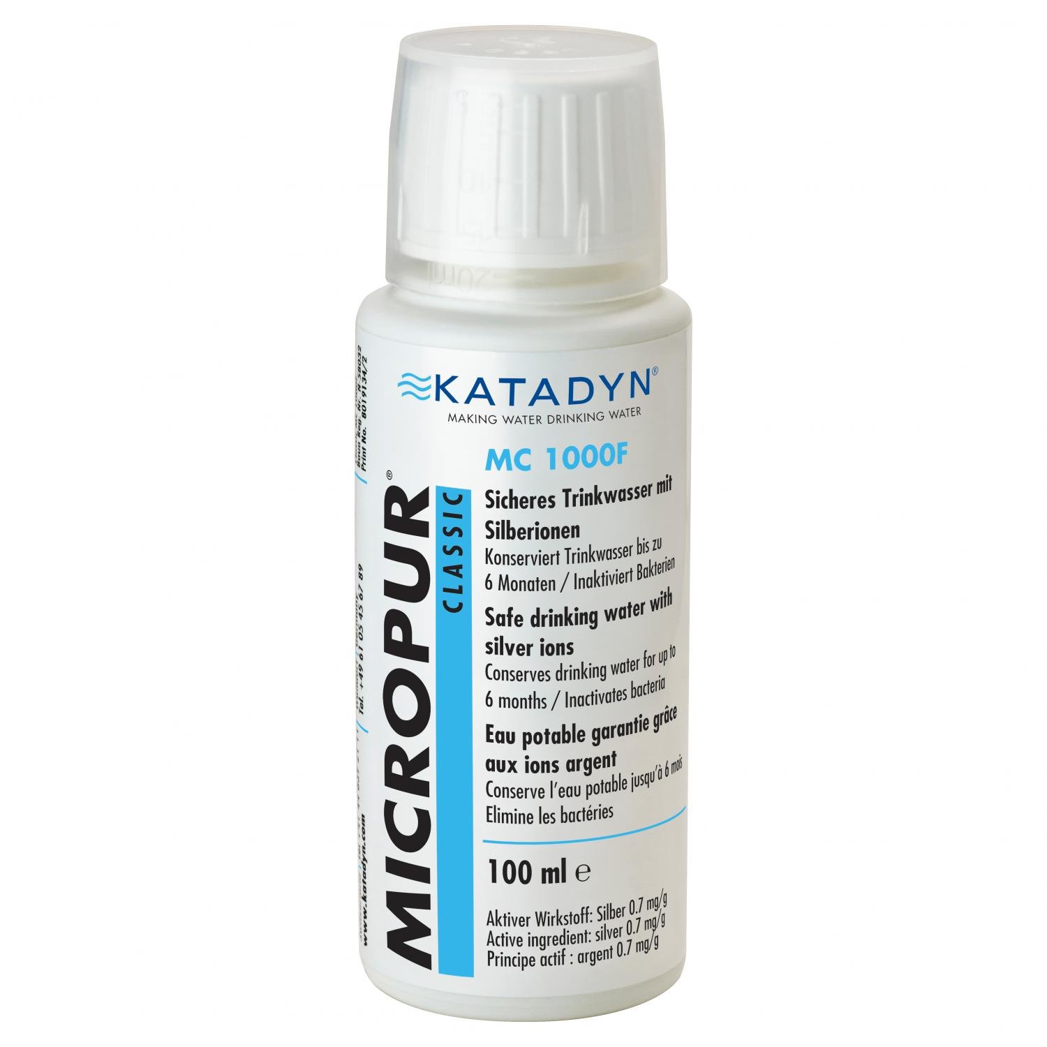 Katadyn Micropur Classic MC 1.000F Trinkwasserkonservierung flüssig