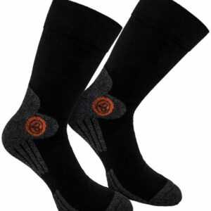 BRUBAKER Wandersocken Unisex Funktionssocken Trek-Power (4-Paar, mit Dynamic Fit Technologie) für Trekking, Wandern, Hiking und Laufen