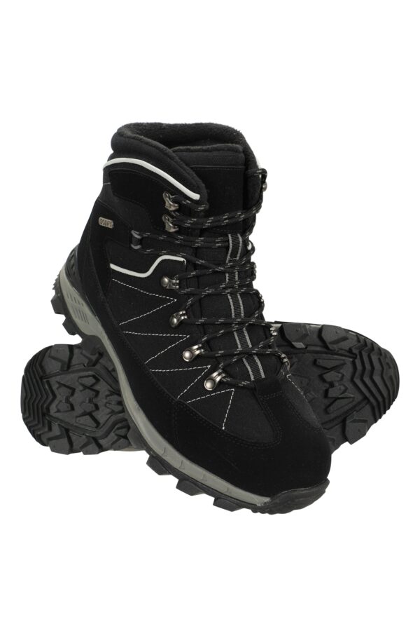 Boulder Herren Winter-Trekking-Stiefel - Grau