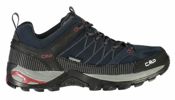 CMP CMP Rigel LOW WP Herren Trekking Freizeitschuhe asphalt syrah 62BN Trekkingschuh