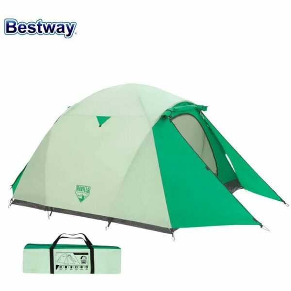 Campingzelt Cultiva X3 Igluzelt Kuppelzelt Outdoor Trekking 3 Personen - Bestway