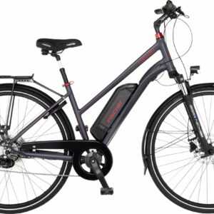 Fischer E-Bike Trekking Viator 1.0 Damen 28 Zoll 8-Gang 422 Wh grau 62465