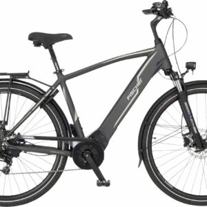 Fischer E-Bike Trekking Viator 5.0i Herren 28 Zoll 10-Gang 504 Wh grau