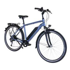 HAWK Bikes E-Bike Herren "e-Trekking Gent BAFANG", blau, 28 Zoll, 50-cm-Rahmen