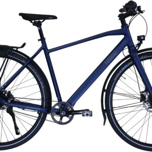 HAWK Bikes Trekkingrad "HAWK Trekking Gent Super Deluxe Ocean Blue", 8 Gang, Shimano, Nexus Schaltwerk