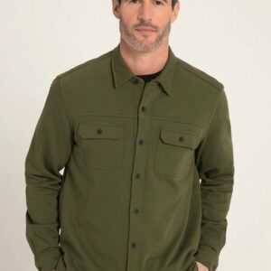 JP1880 Businesshemd Trekking-Overshirt FLEXNAMIC® Outdoor Sweat