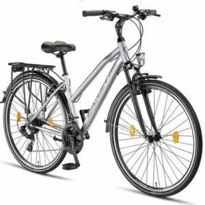 Licorne Bike Trekkingrad Licorne Bike L-V-ATB Premium Trekking Bike in 28 Zoll, 21 Gang