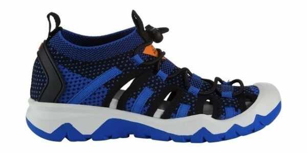 McKINLEY Cayman JR Kinder Trekking Sandale Schwarz/Blau/Grau Trekkingsandale