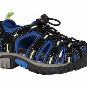 McKINLEY Vapor II Jr. Kinder Trekking Sandale dunkelblau/schwarz/lime Trekkingsandale