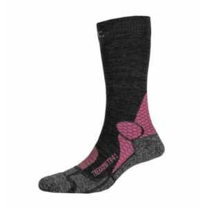 P.A.C. TR 4.1 Trekking Merino Compression w Damen Wandersocken (Beere 35-37) Wandersocken