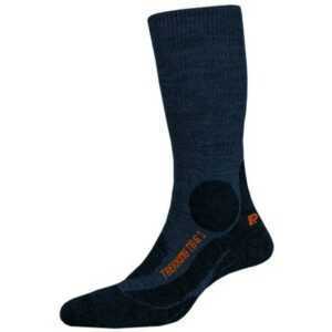 P.A.C. TR 6.1 Trekking Merino Medium w Damen Wandersocken (Dunkelblau 35-37) Wandersocken