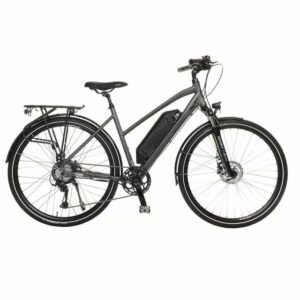 Prophete E-Bike Prophete E-Bike Trekking Damen P2222, dunkelgrau, 8 Gang Shimano, Kettenschaltung, Hinterrad, 461 Wh Akku