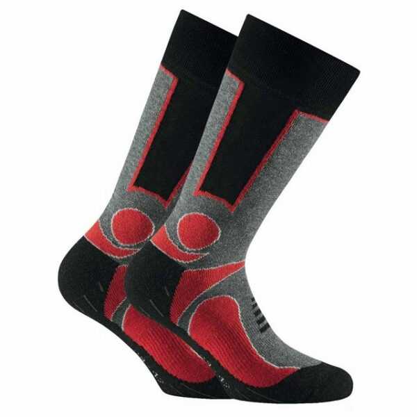 Rohner Socks Sportsocken Unisex Trekking Socken, 2er Pack - Basic Outdoor