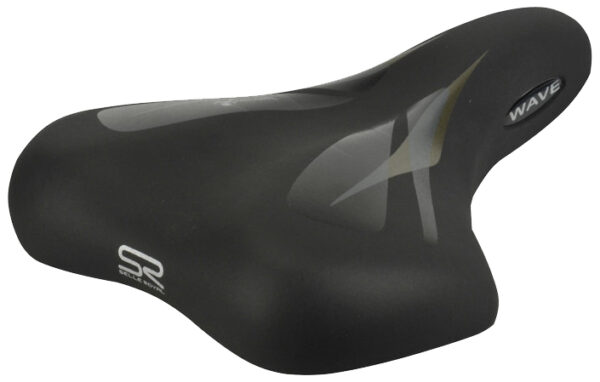 SELLE ROYAL Trekking-Gel-Fahrradsattel, schwarz