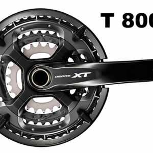 Shimano Trekking Kettenradgarnitur FC-T8000 Deore XT (3 /10-fach) schwarz