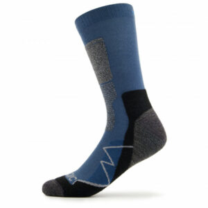 Stoic - Merino Trekking Crew Socks - Wandersocken Gr 36-38 blau