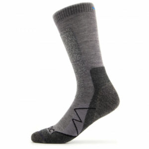 Stoic - Merino Trekking Crew Socks - Wandersocken Gr 36-38 grau