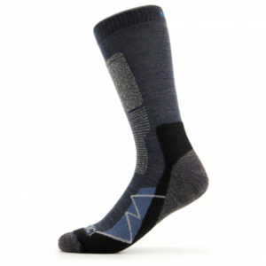 Stoic - Merino Trekking Crew Socks - Wandersocken Gr 36-38 grau