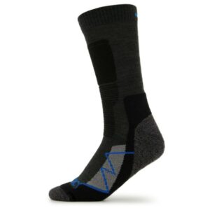 Stoic - Merino Trekking Crew Socks - Wandersocken Gr 36-38 schwarz