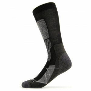 Stoic - Merino Trekking Crew Socks - Wandersocken Gr 36-38 schwarz