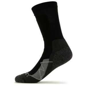 Stoic - Merino Trekking Crew Socks - Wandersocken Gr 36-38 schwarz