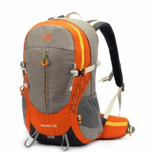 TAN.TOMI Kletterrucksack 36L Großer Wanderrucksack, Wasserdicht Multifunktionaler (Ausgestattet mit 1-Rucksack und 1-Regenabdeckung, Einschließlich Regenschutz), mit Regenschutz für Outdoor Reisen Camping Trekking