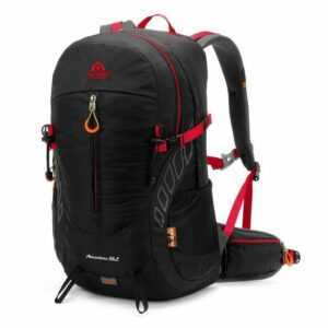 TAN.TOMI Kletterrucksack 36L Großer Wanderrucksack, Wasserdicht Multifunktionaler (Ausgestattet mit 1-Rucksack und 1-Regenabdeckung, Einschließlich Regenschutz), mit Regenschutz für Outdoor Reisen Camping Trekking