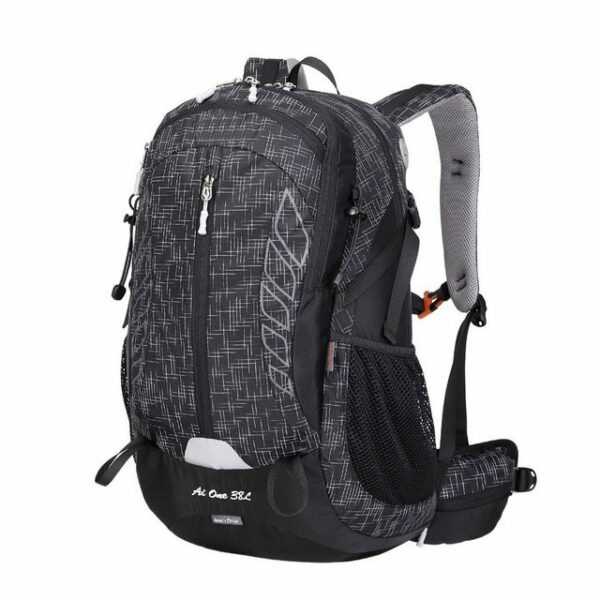 TAN.TOMI Kletterrucksack 38L Großer Wanderrucksack, Wasserabweisend Multifunktionaler (Ausgestattet mit 1-Rucksack und 1-Regenabdeckung, Einschließlich Regenschutz), mit Regenschutz für Outdoor Reisen Camping Trekking