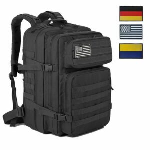 TAN.TOMI Rucksack Taktischer Rucksack, 40L, Hohe Kapazität, Für Wandern, Jagd, Trekking und andere Outdooraktivitäten