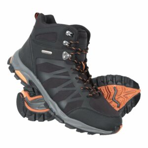 Trekker II Wasserdichte Herren Softshell-Schuhe - Schwarz