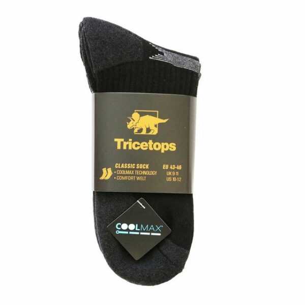 Tricetops Wandersocken TS01L Wandersocken Herren Arbeitssocken Damen 3 / 6 Paar Trekking-Socken Sportsocken (6-Paar)