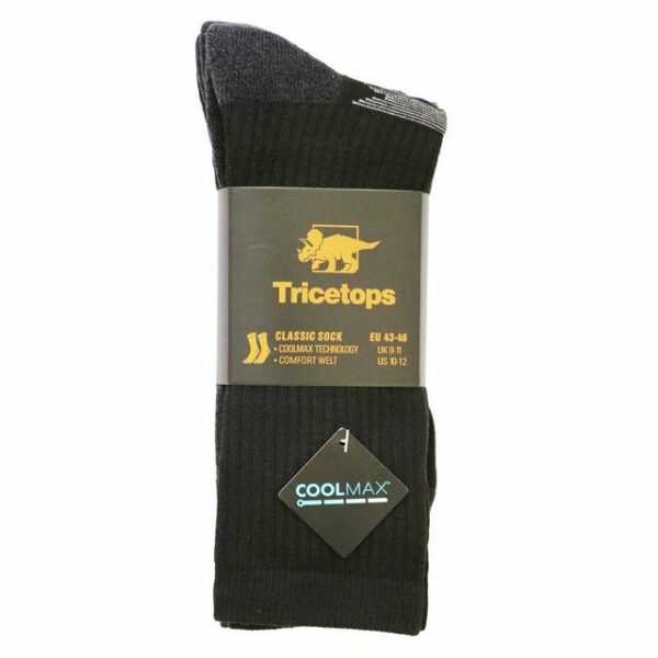 Tricetops Wandersocken TS01M Wandersocken Herren Arbeitssocken Damen 3 / 6 Paar Trekking-Socken Skisocken (6-Paar)