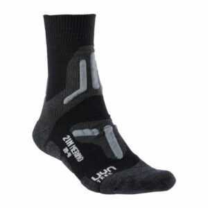 UYN Socken Trekking 2in Merino Socks Männer schwarz grau