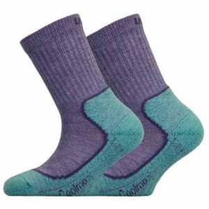 UphillSport - Kid's Kevo Trekking 4L Drytech M4 Merino & Coolmax - Wandersocken Gr 28-30;31-33;34-36;37-39 braun;bunt;orange