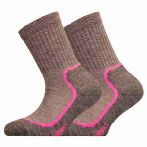 UphillSport - Kid's Kevo Trekking 4L Drytech M4 Merino & Coolmax - Wandersocken Gr 31-33 braun