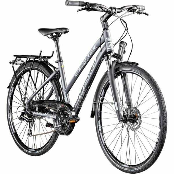 Whistle Trekkingrad Guipago 2050 Lady, 24 Gang Shimano Acera Schaltwerk, Kettenschaltung, 700c Trekkingrad Trekking Fahrrad 28 Zoll Trekkingbike