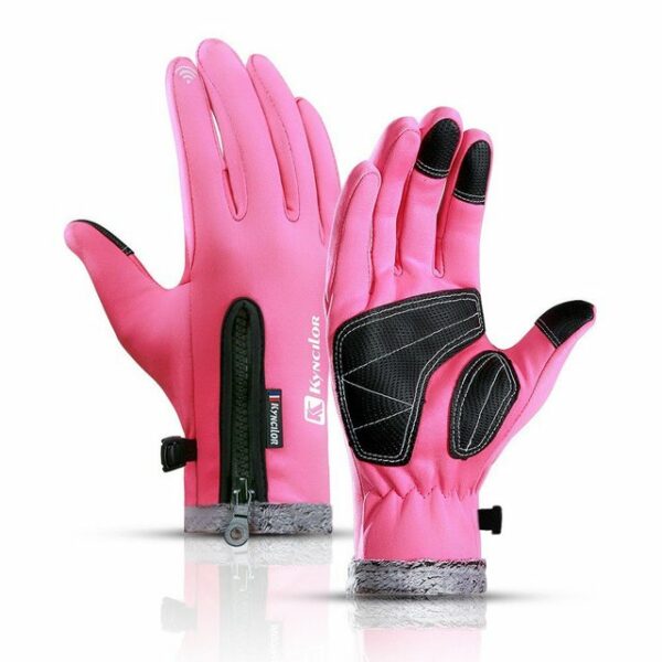 XDeer Fahrradhandschuhe Handschuhe Touchscreen Sporthandschuhe Warme Winddichte Gloves rutschfeste Gloves für Fahrrad Laufen Radfahren Wandern Trekking