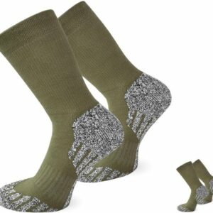 normani Wandersocken 2 Paar Coolmax Trekking-Funktionssocken (Set, 2 Paar) spezielle Polsterung im Fersen- und Ballenbereich