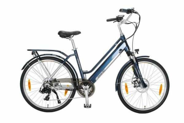 smartEC E-Bike Trekking Fahrrad Trek-26D Damen 26 Zoll, 7 Gang Shimano Tourney Schaltwerk, Kettenschaltung, Hinterrad-Nabenmotor, 468,00 Wh Akku, Batterie, Unterstützung 25 km/h Scheibenbremse 90km Reichweite Anfahrhilfe StVZO