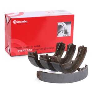 BREMBO Handbremsbeläge ESSENTIAL LINE S 59 521 Handbremsbacken,Bremsbackensatz, Feststellbremse OPEL,SAAB,VAUXHALL,VECTRA B (36_),Astra F CC (T92)