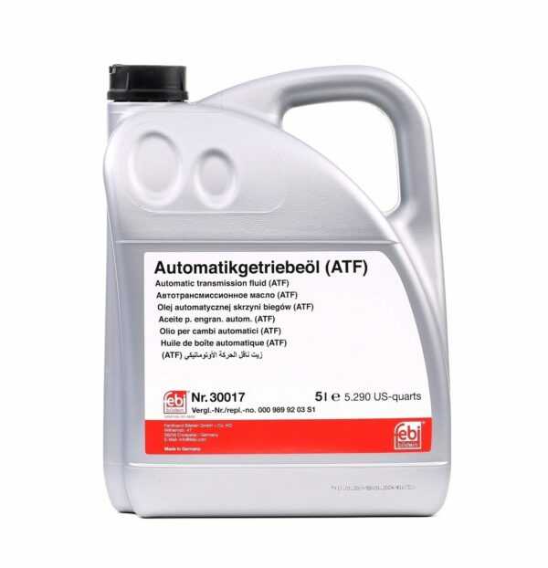 FEBI BILSTEIN Automatikgetriebeöl VW,AUDI,MERCEDES-BENZ 30017 81229400272,81229407558,AllisonC3C4 DEXRONIID,MAN339V1,MAN339Z1,MB2361,MB2365,MB2366