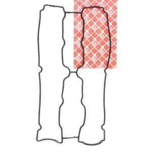 FEBI BILSTEIN Ventildeckeldichtung Gummi 15663 Zylinderkopfhaubendichtung,Dichtung, Zylinderkopfhaube OPEL,CHEVROLET,DAEWOO,Astra H Caravan (A04)