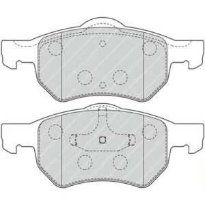 FERODO Bremsbeläge ohne Zubehör Vorne Rechts Links für CHRYSLER Voyager IV DODGE Caravan Grand /