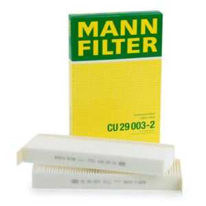 MANN-FILTER Innenraumfilter Partikelfilter CU 29 003-2 Filter, Innenraumluft,Pollenfilter OPEL,PEUGEOT,TOYOTA,INSIGNIA Caravan,INSIGNIA CC