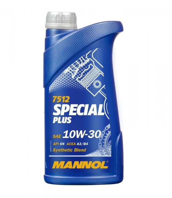 MANNOL Motoröl 10W-30, Inhalt: 1l, Teilsynthetiköl MN7512-1