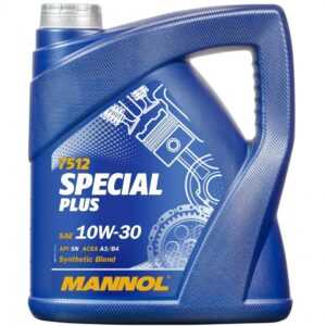 MANNOL Motoröl 10W-30, Inhalt: 4l, Teilsynthetiköl MN7512-4