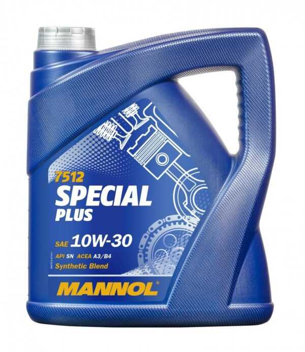 MANNOL Motoröl 10W-30, Inhalt: 4l, Teilsynthetiköl MN7512-4