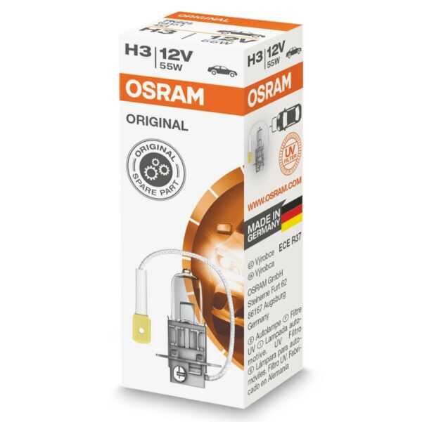 OSRAM Glühlampe, Fernscheinwerfer VW,AUDI,MERCEDES-BENZ 64151