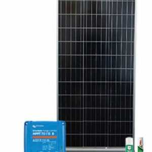 Phaesun Solaranlage Caravan Kit, Base Camp Aero MPPT SMS15 120 W, 120 W, Monokristallin, (Komplett-Set)